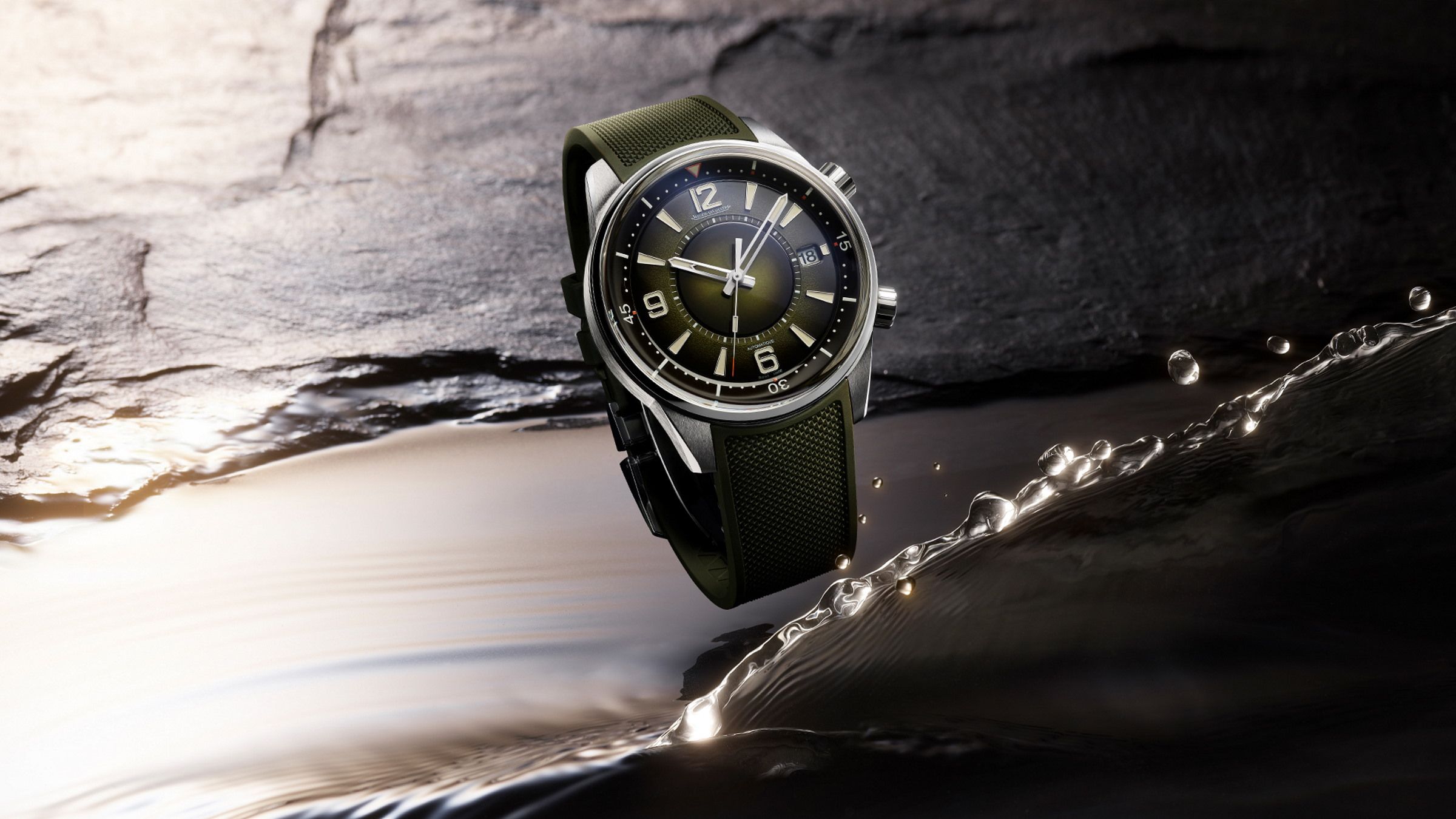 The Jaeger LeCoultre Polaris Date Is Gorgeous In Green