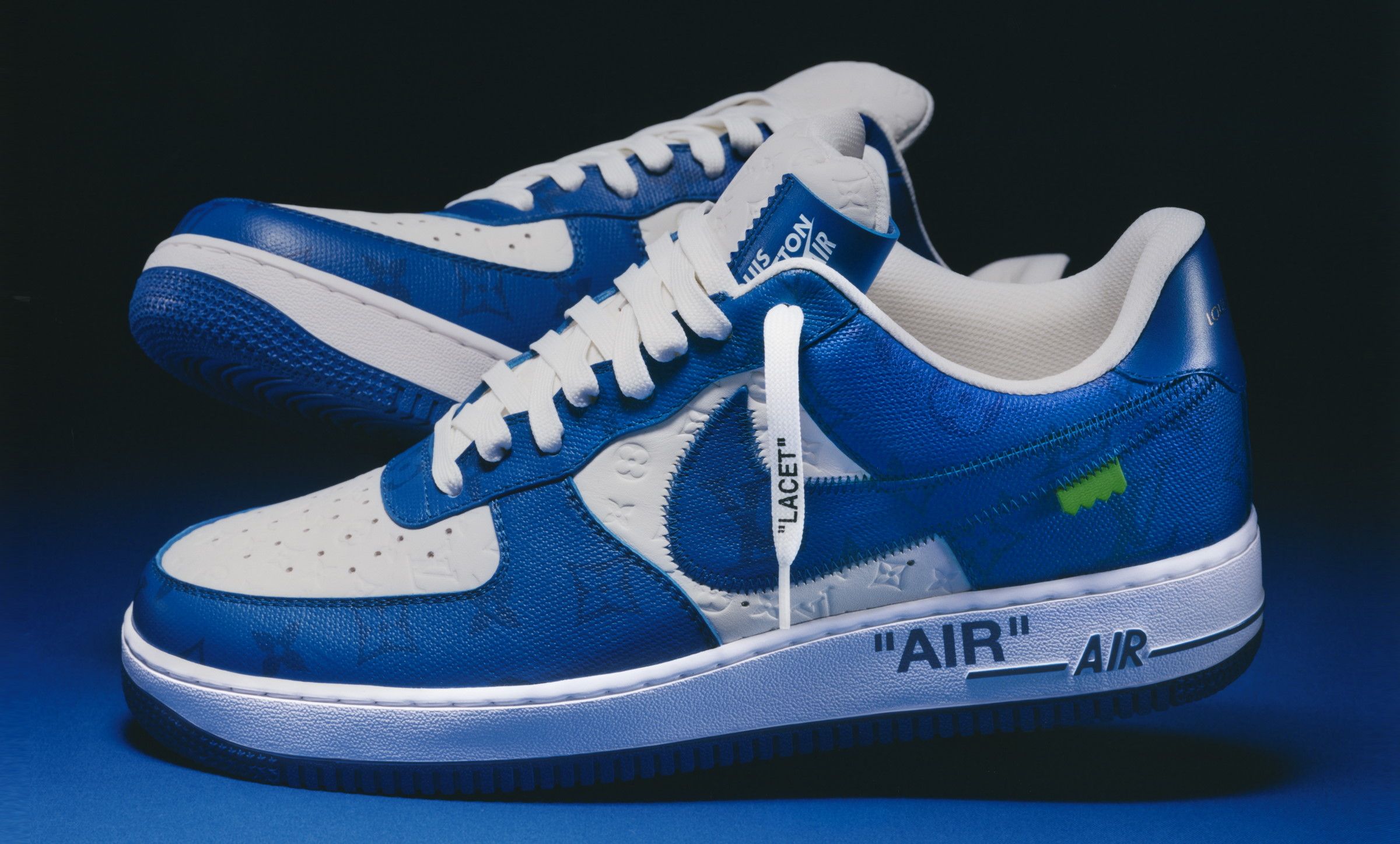 The Louis Vuitton and Nike Air Force 1 Collection Tributes Virgil