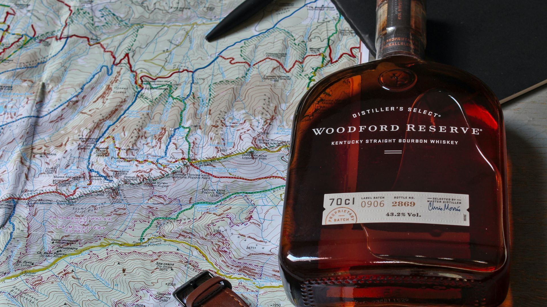 Whiskey or Whisky label: alcohol content