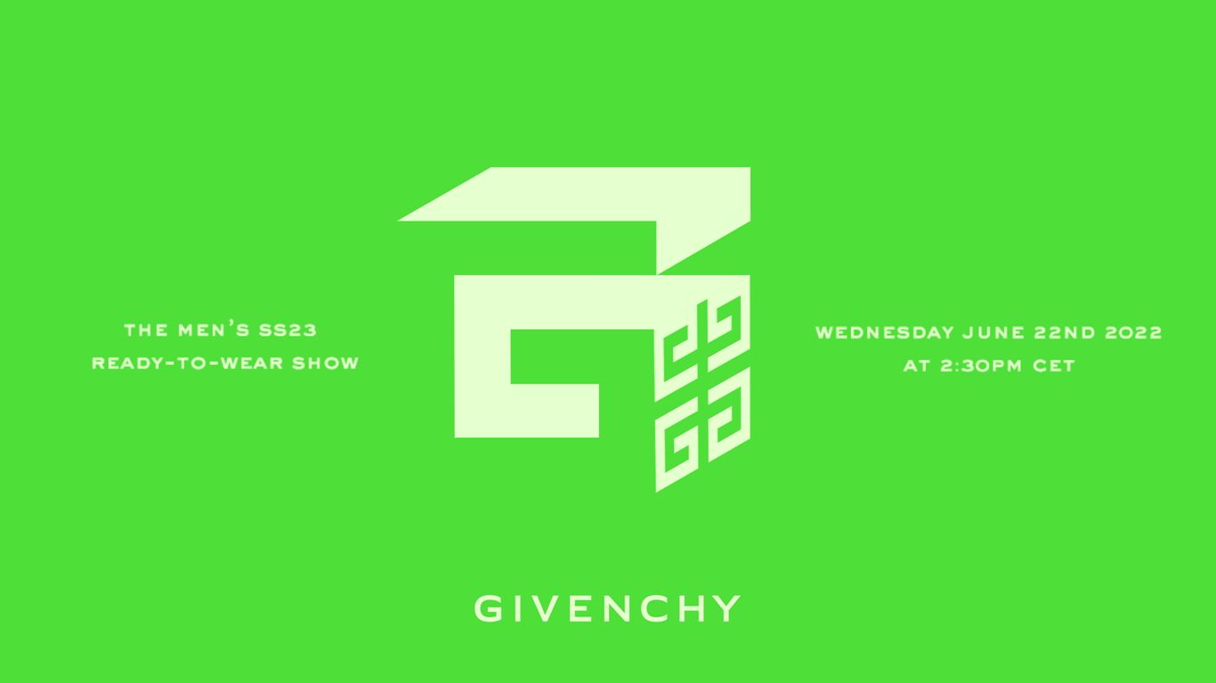 Details Behind Givenchy Men’s SS23 Livestream Presentation