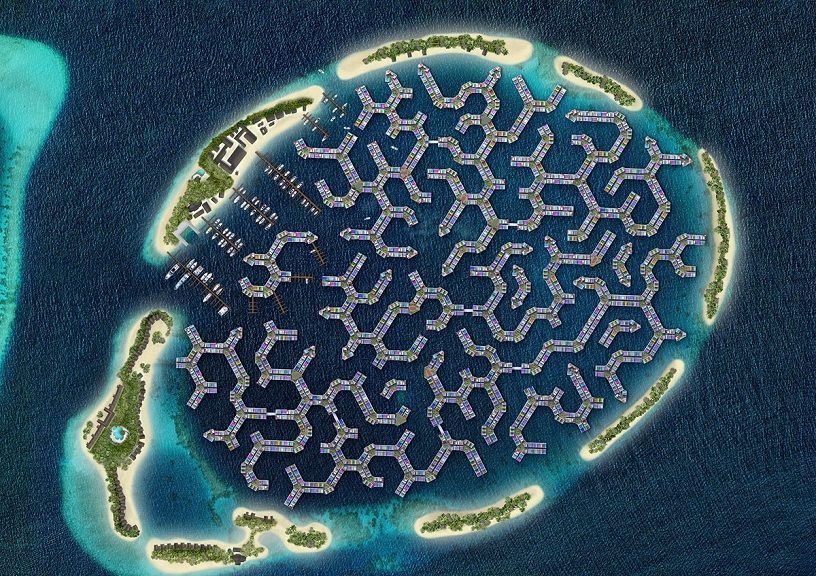 Maldives Floating City