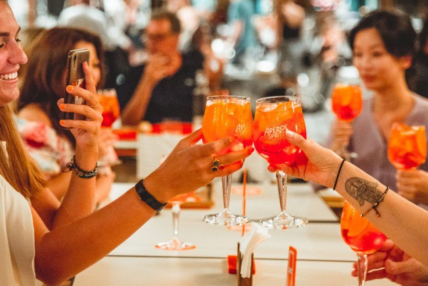 9-10 July: Aperol bar crawl