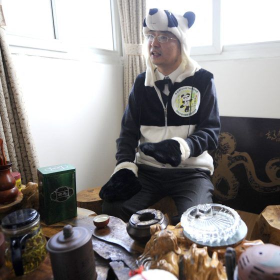 Panda Dung Tea, China