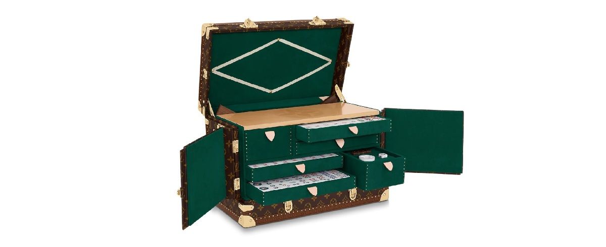 Luxury Gaming: Louis Vuitton Releases Vanity Mahjong Set