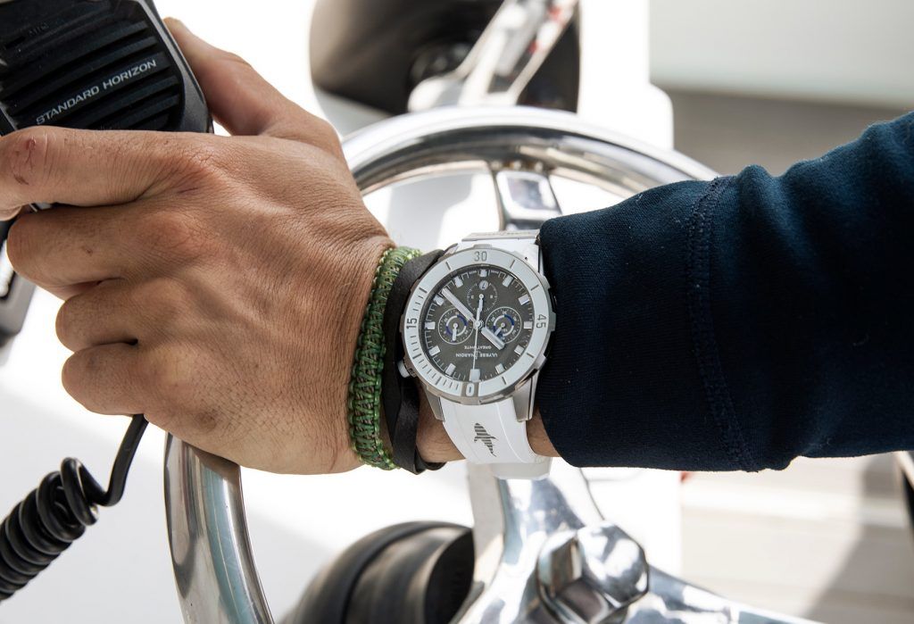 The Ulysse Nardin Diver Chrono Great White Is A Fitting Homage To Shark Conservation