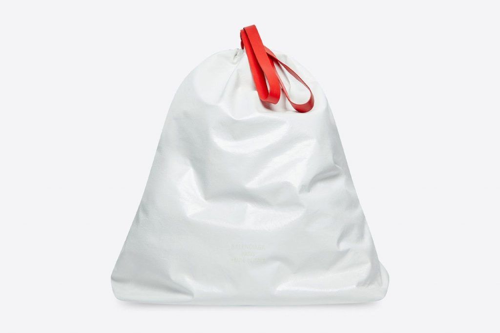 Balenciaga Trash Pouch inspired by garbage bag is up for sale