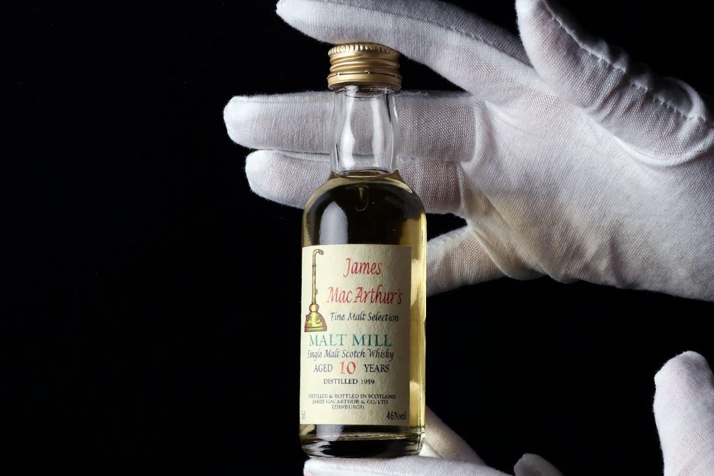 A Miniature Bottle Of The ‘World’s Rarest Single Malt’ Scotch Whisky Sold For US$ 8,000