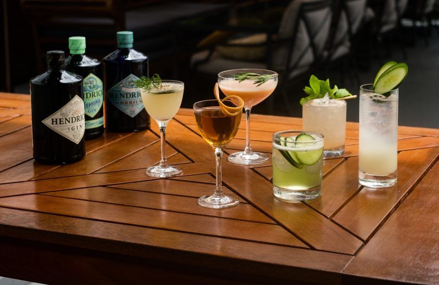 Now till 31 Oct: Exclusive Hendrick's Gin @ Raffles Courtyard