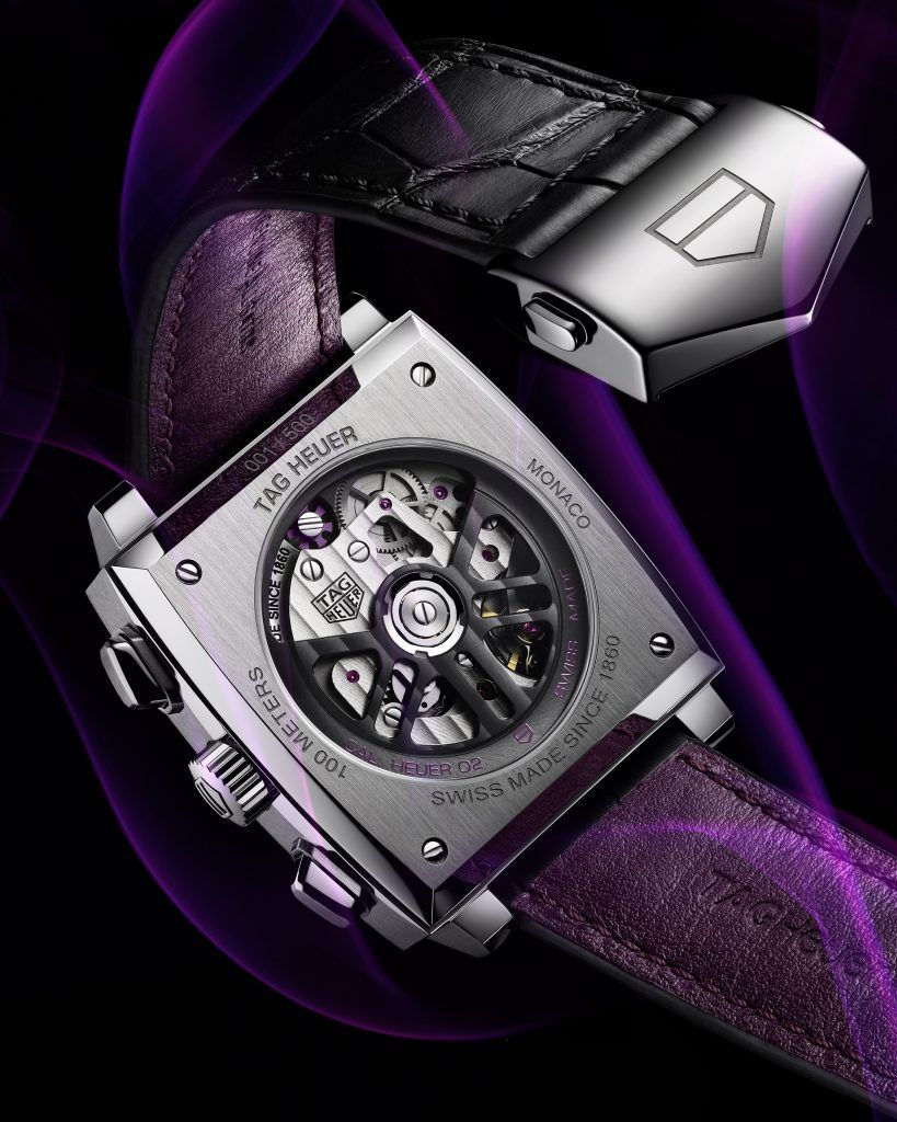 TAG Heuer Proves Purple Is The New Black With Its Latest Monaco