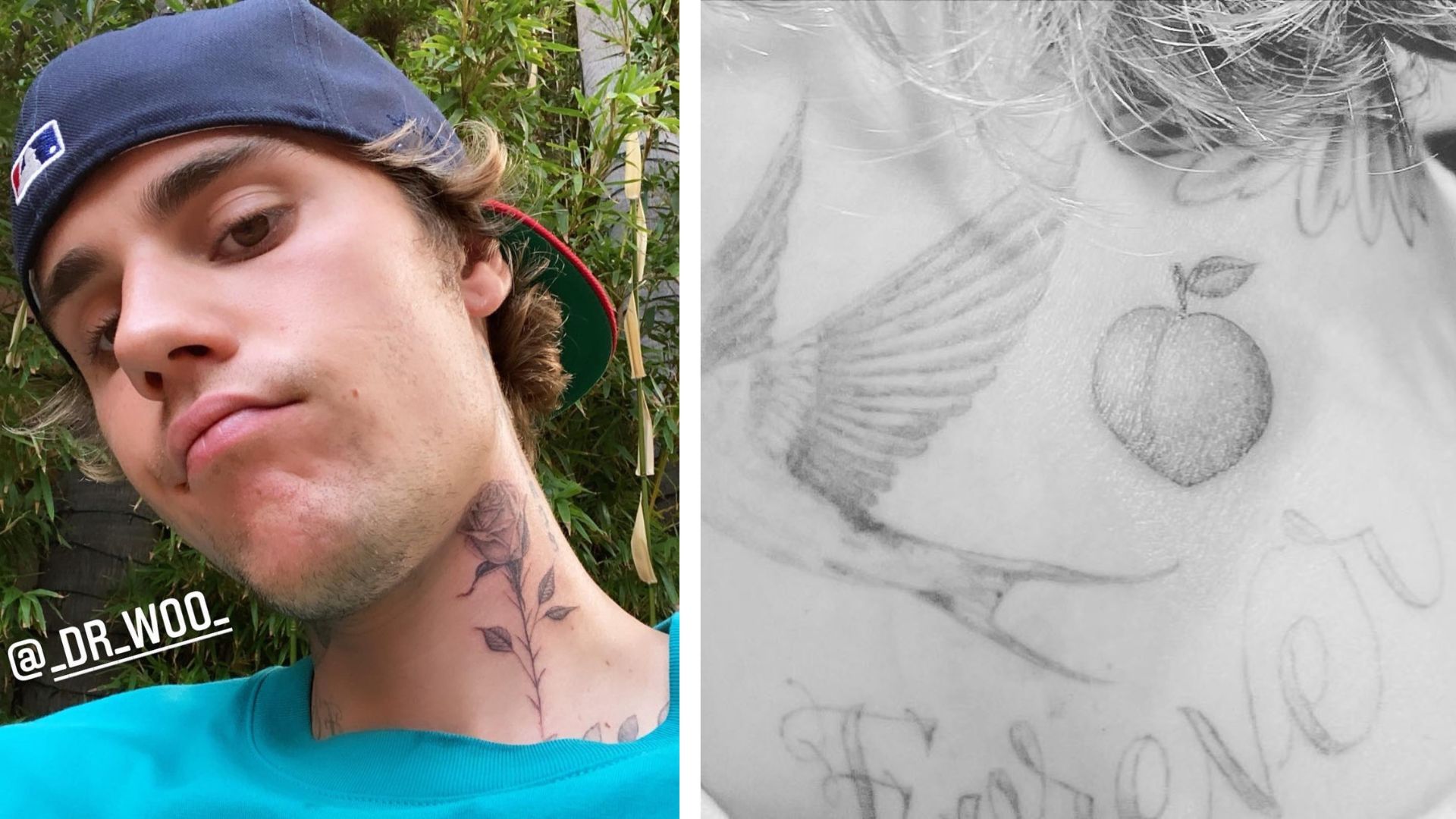 Celebrity tattoos: Justin Bieber