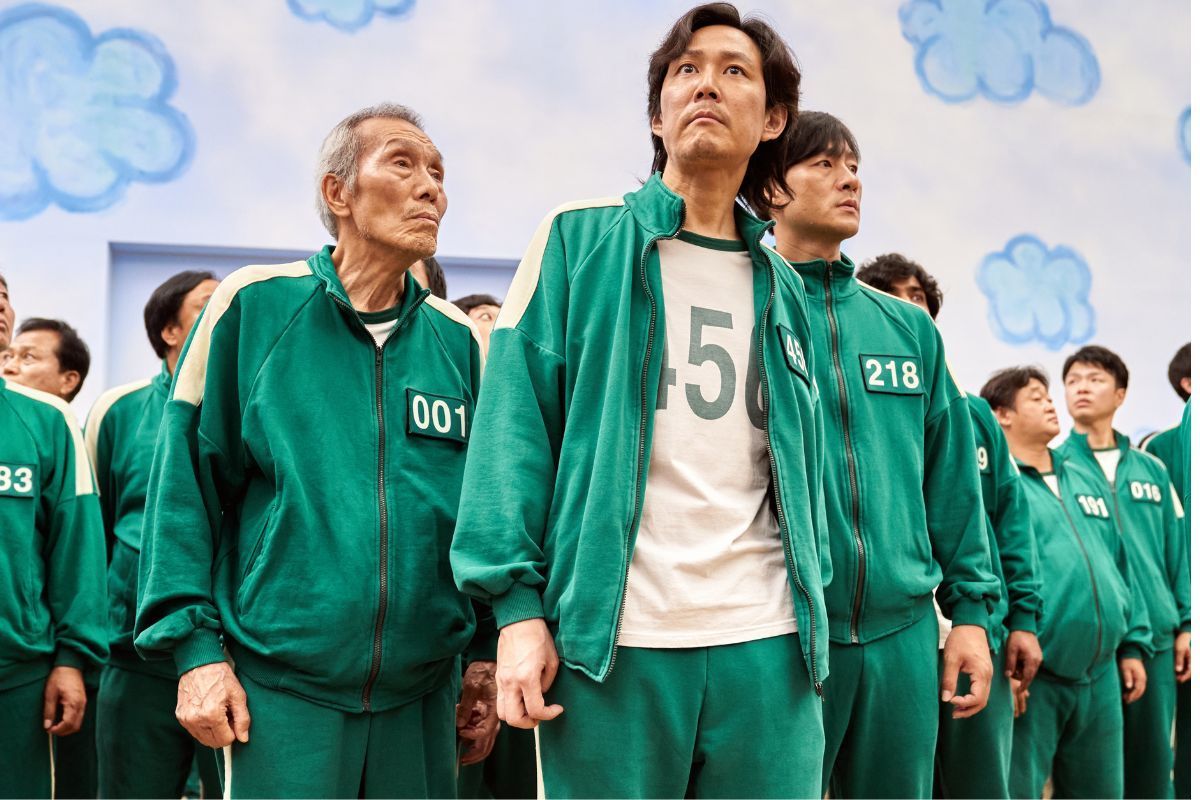 Lee Jung-Jae in a still from Squid Game