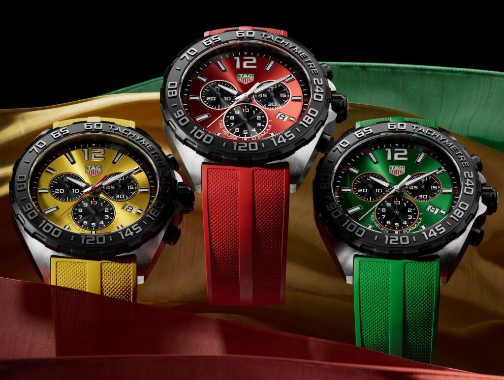 TAG Heuer Delivers A Colourful Take On Its Formula 1 Chronographs