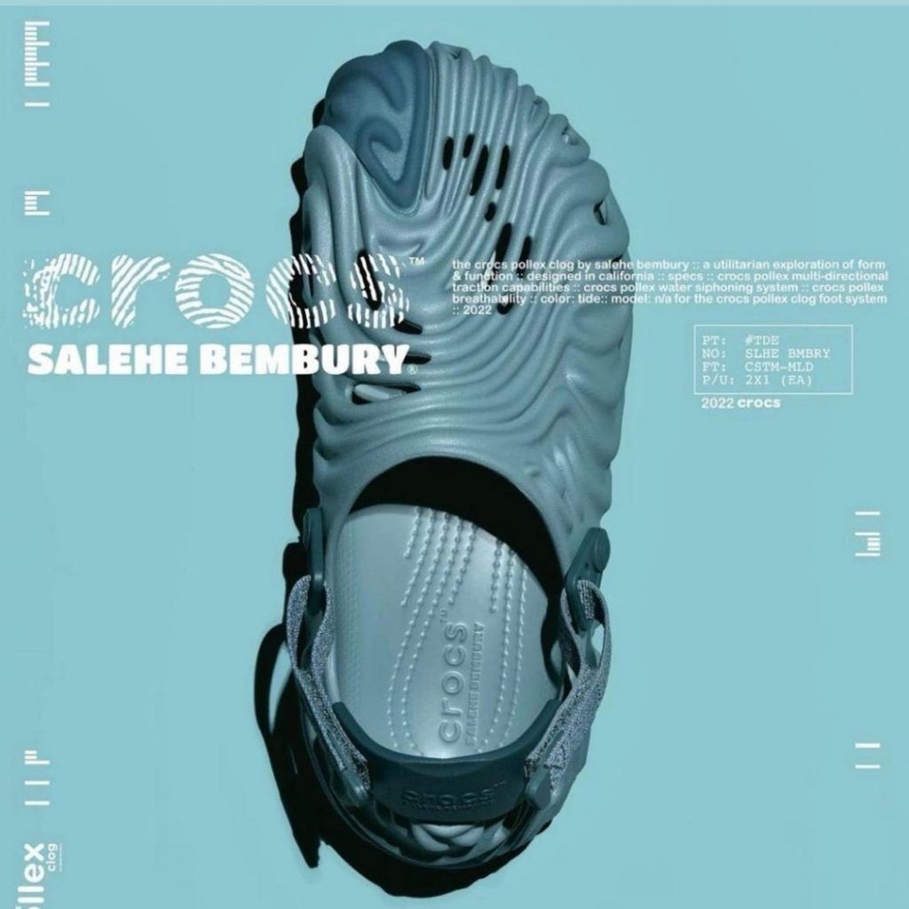 The Pollex Clog Receives A Renaissance Thanks To Salehe Bembury x Crocs Collab
