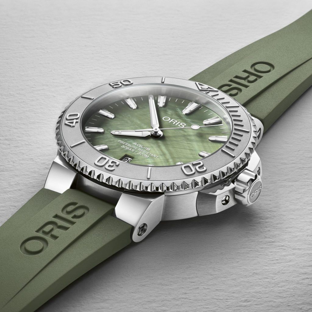 The Oris Aquis New York Harbor Limited Edition Is Gorgeous In Green
