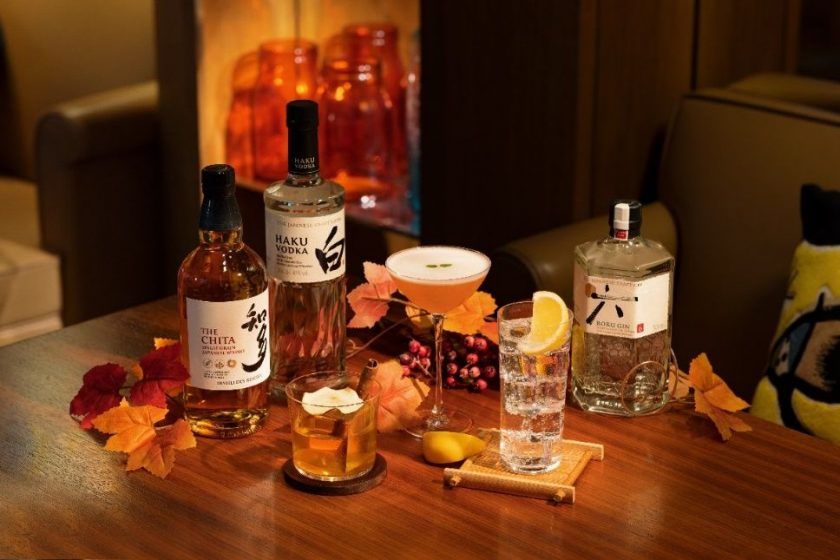 Now till 31 Oct: Autumn-inspired Suntory cocktails