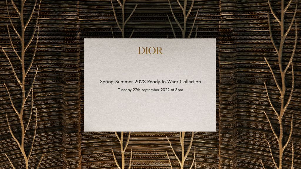 Livestream Dior’s Spring/Summer 2023 Show Live From Jardin des Tuileries Here