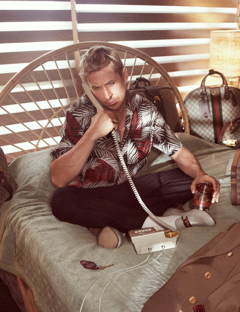 Ryan Gosling is Gucci's Valigeria Campaign Brand Ambassador - Por