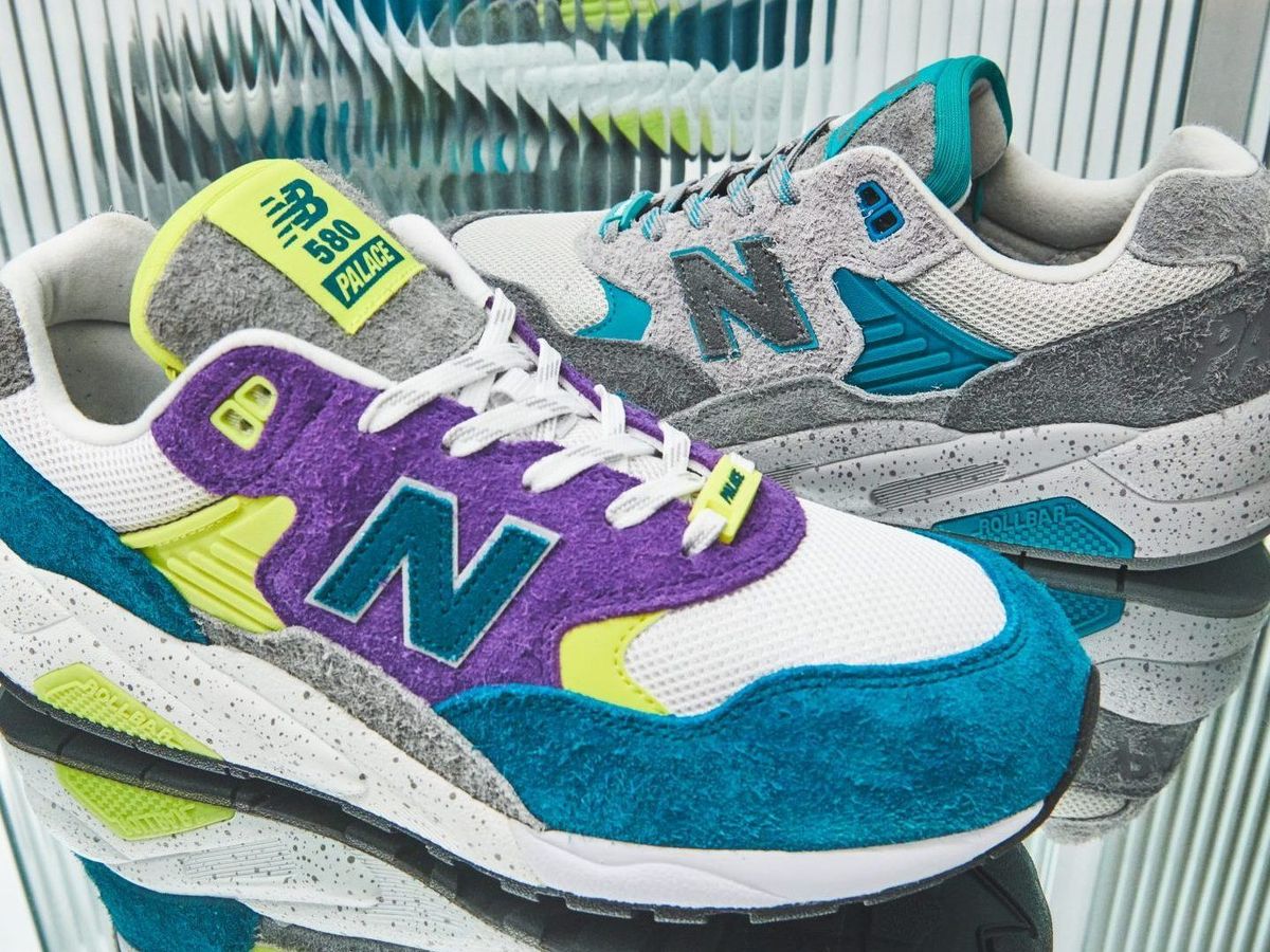 Purple and teal 2025 new balance