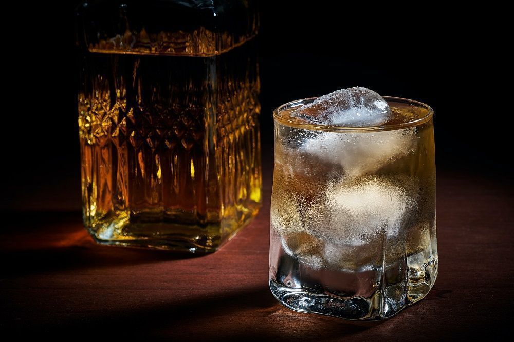 water in Whiskey