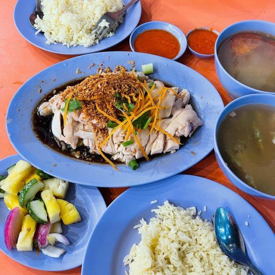 Delicious Boneless Chicken Rice
