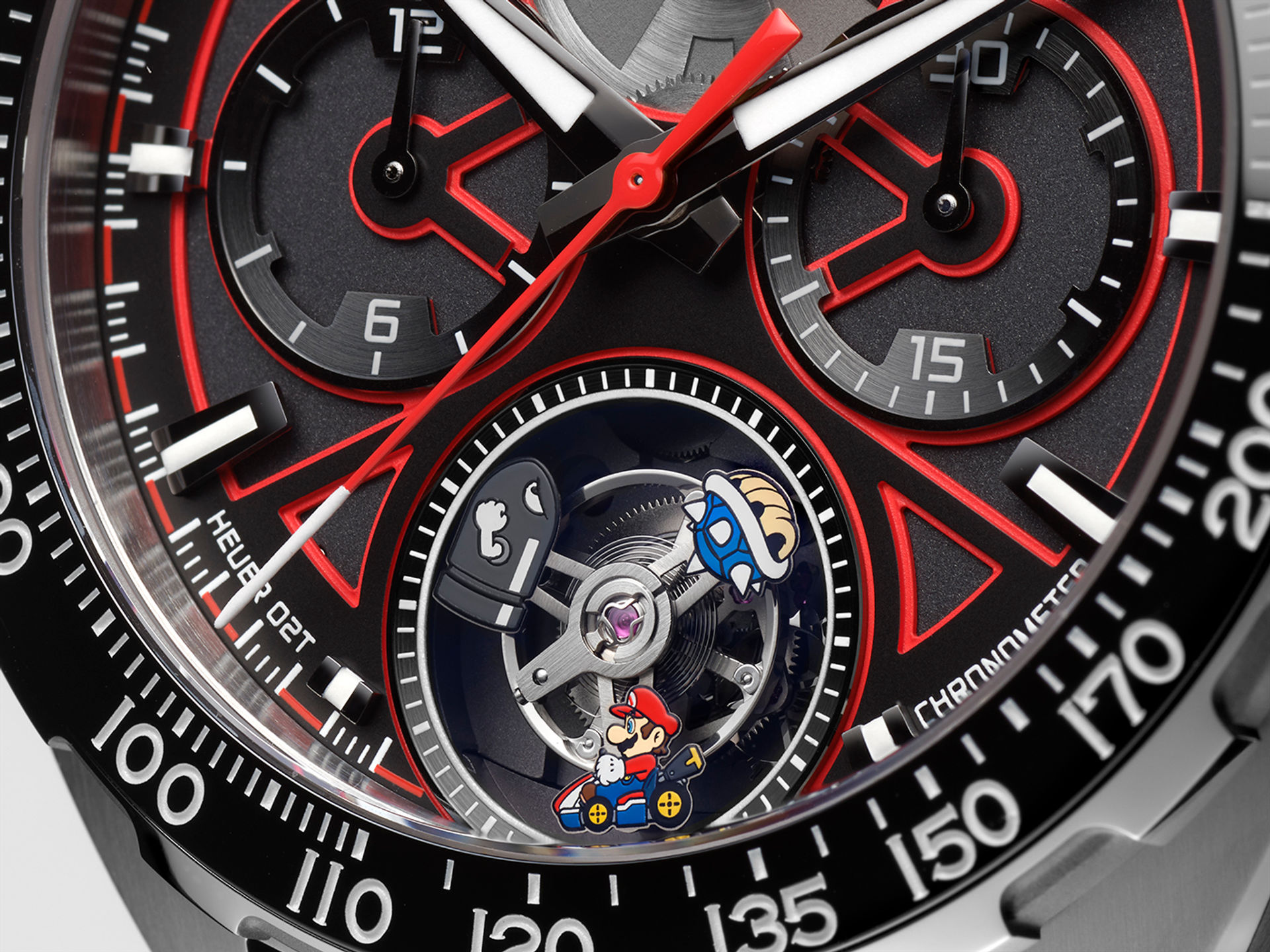 TAG Heuer Formula 1 X Mario Kart Limited Edition Tourbillon Chronograph
