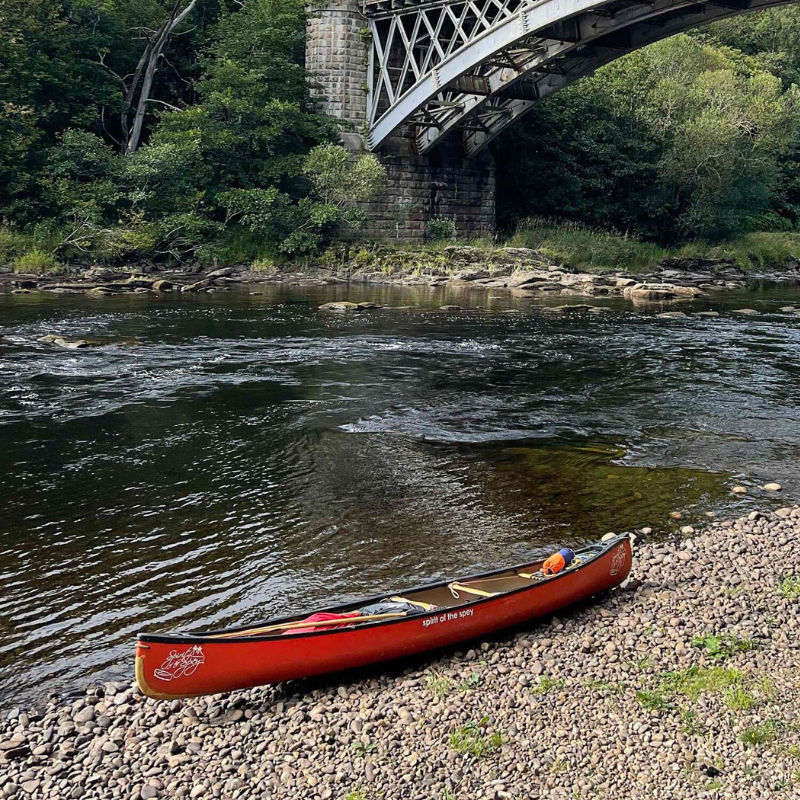 The Best Way To Travel Through Scotch Country? By Canoe