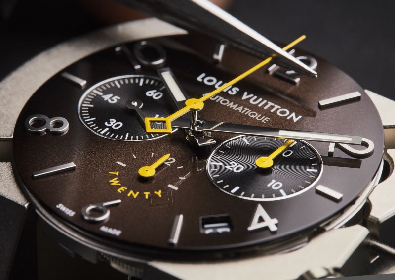 The Tambour Twenty Celebrates Louis Vuitton's Watchmaking Anniversary In  Enigmatic Fashion