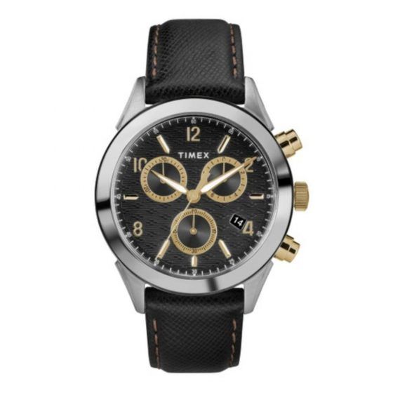 Timex Territon Black Strap Watch