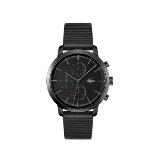 Black Lacoste Replay watch