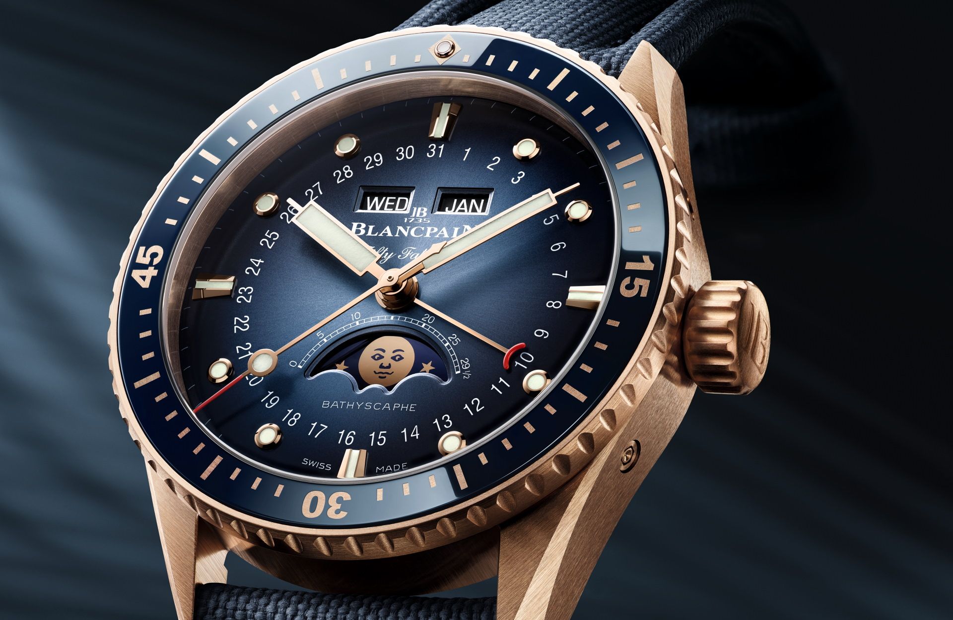 Blancpain Reveals The Fifty Fathoms Bathyscaphe Quanti me Complet