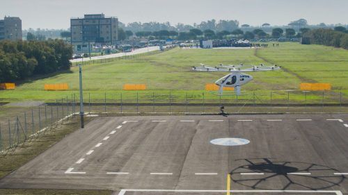Rome To Debut An Electric Air Taxi Service By 2024 Thanks To Volocopter