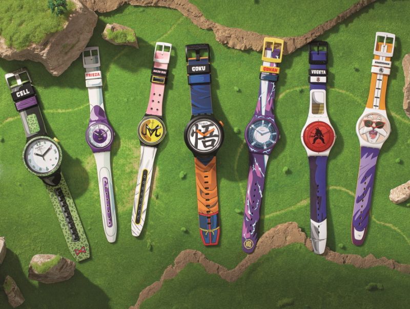 Swatch Reveals Dragon Ball Z Collection