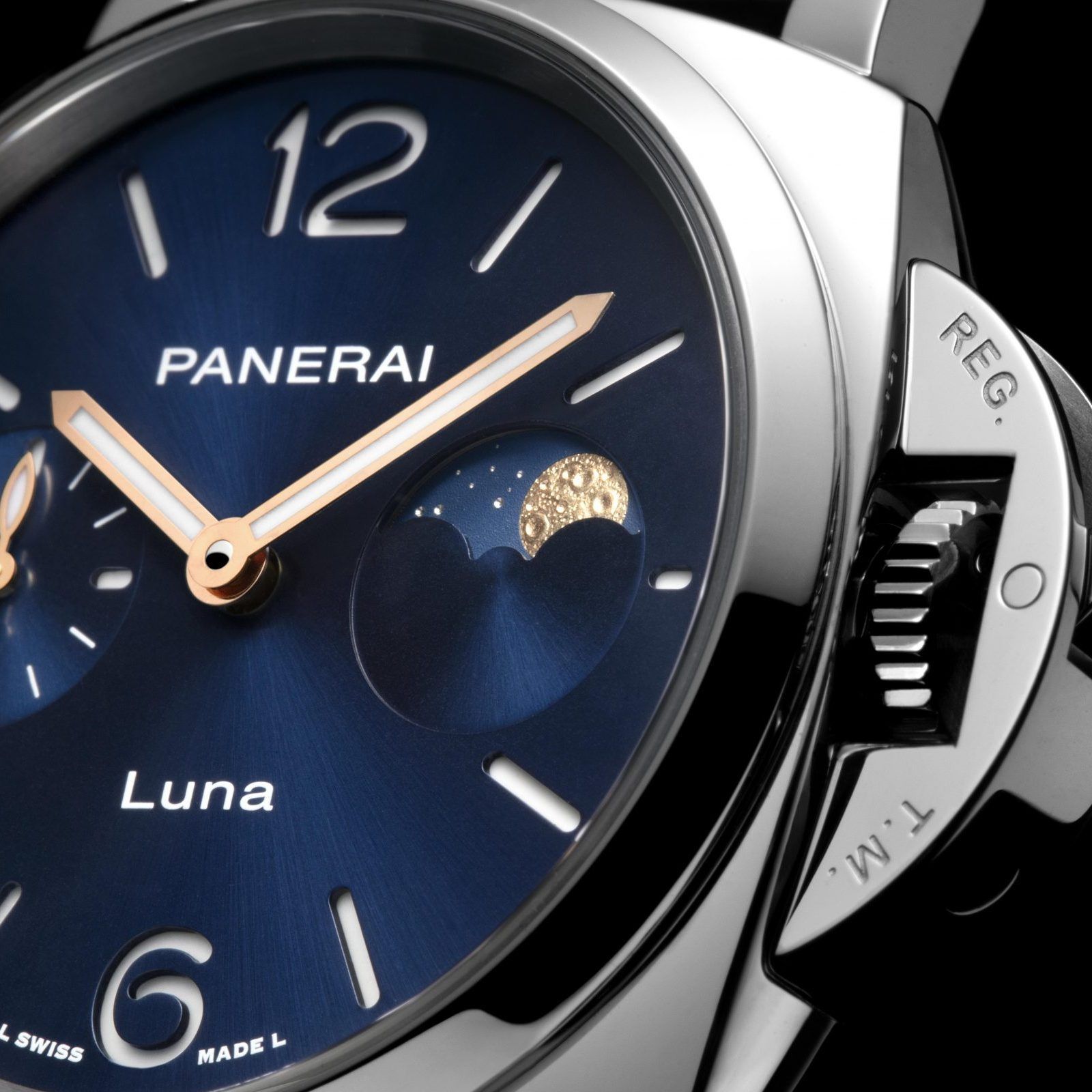 Panerai s Luminor Due Collection Debuts A Whimsical Moon Phase