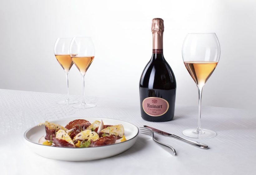 Now till 30 Nov: Ruinart Rosé @ SKAI Bar