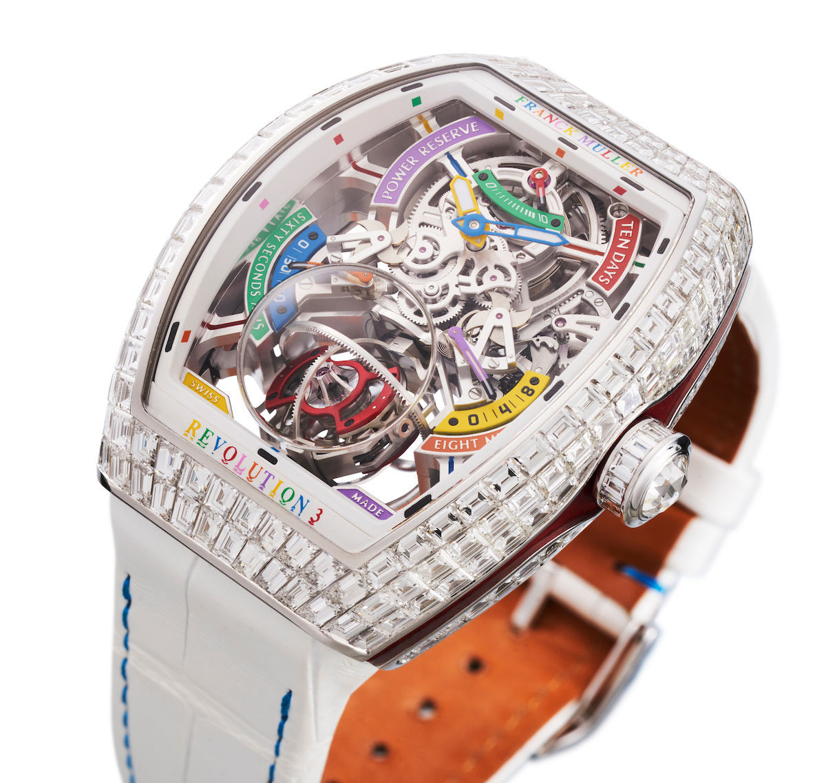 Franck Muller and Cortina Watch s new high jewellery watches