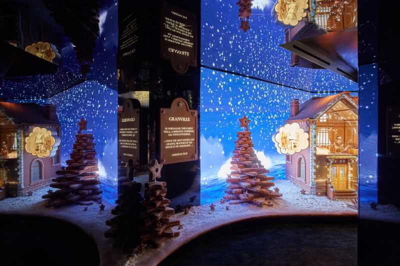 Dior, D&G, Loewe's luxury Christmas installations