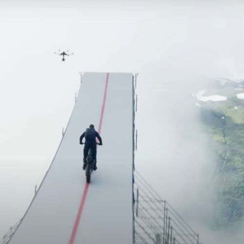 Tom Cruise Performs Death-Defying Stunt For Mission Impossible 7