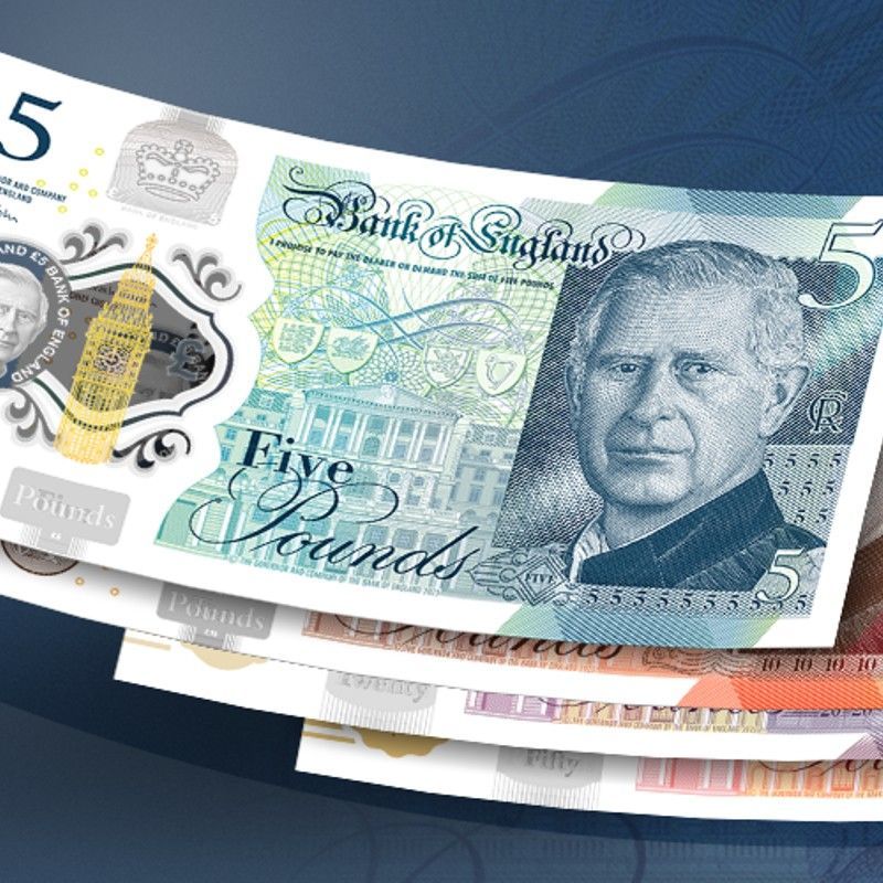 First Look At Bank Of England’s New UK Currency Notes With King Charles III