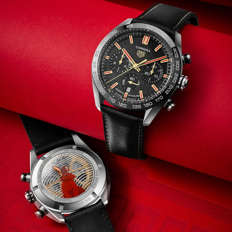 TAG Heuer Watch Hops Into 2023 With Limited Edition ‘Year Of The Rabbit’ Watch