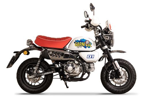 Honda Teams Up With Carnival For A New Limited Edition Monkey Minibike