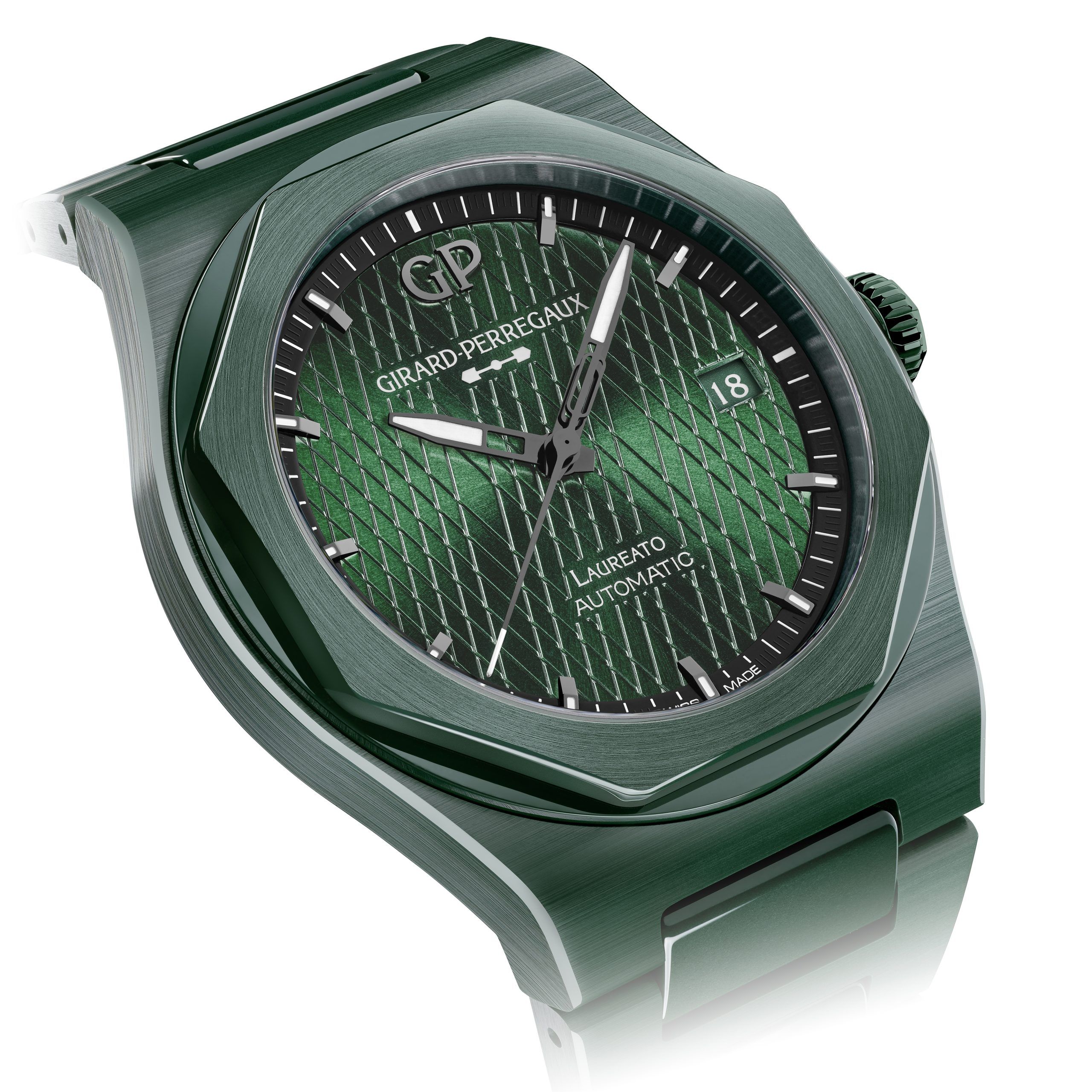 Girard-Perregaux Goes Green For Latest Aston Martin Laureato