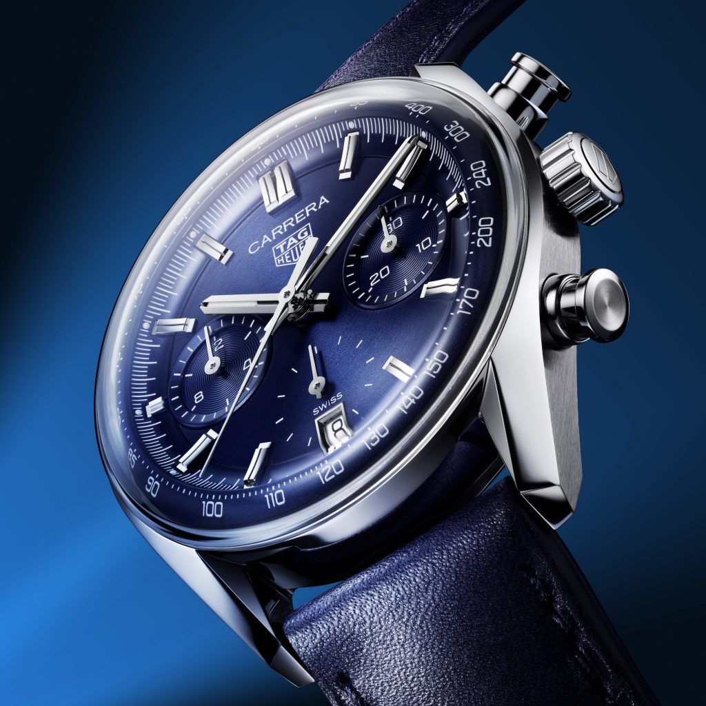 TAG Heuer Unveils New Carrera Chronographs With Vintage Box Sapphire Aesthetics