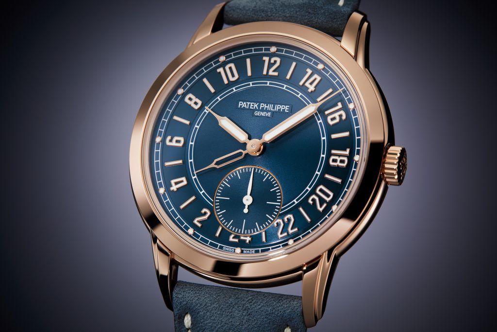Patek Philippe Unveils New Calatrava With 24-Hour Display Travel Time
