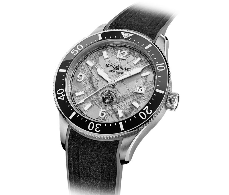 Montblanc 1858 Iced Sea Automatic Date Is Inspired By Glaciers