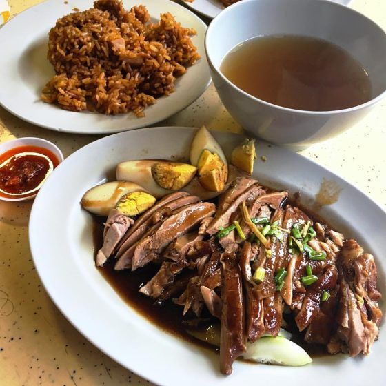 Cai Ji Boneless Duck Rice and Porridge