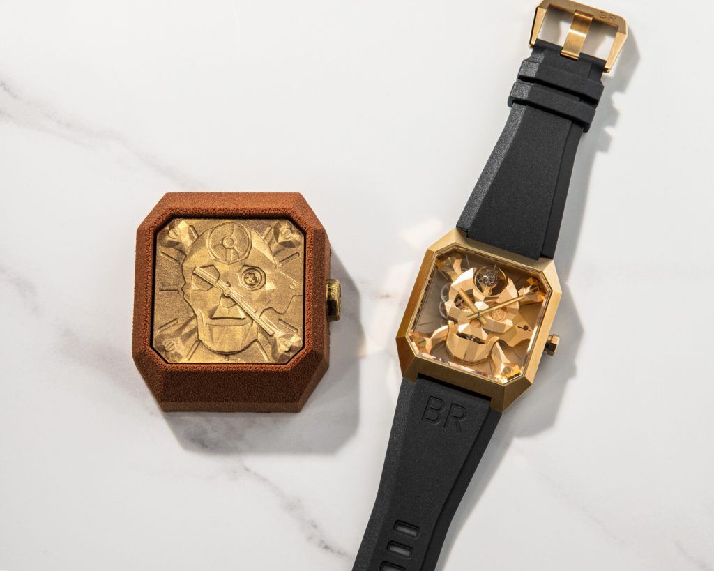 Bell & Ross Celebrates The Arrival Of The BR 01 Cyber Skull Bronze With A Delicious Collaboration