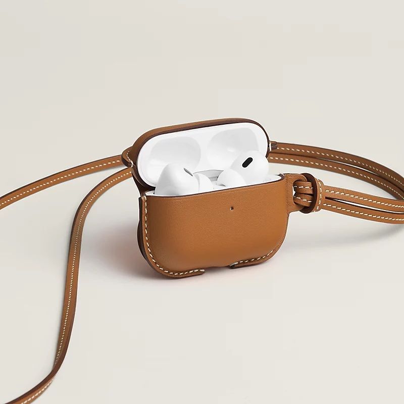 Hermès Launches A Luxurious Leather Case For The AirPods Pro