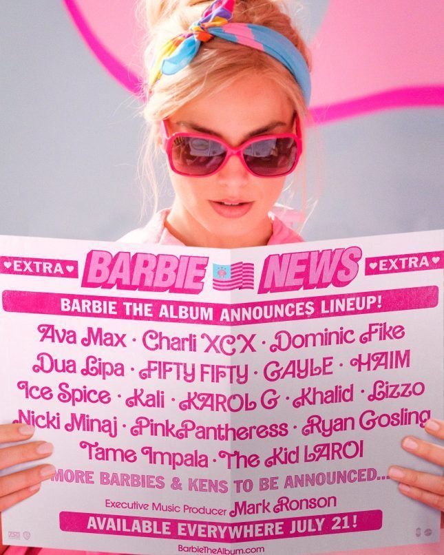 Barbie The Movie, Barbie movie, margot robbie, dua lipa,