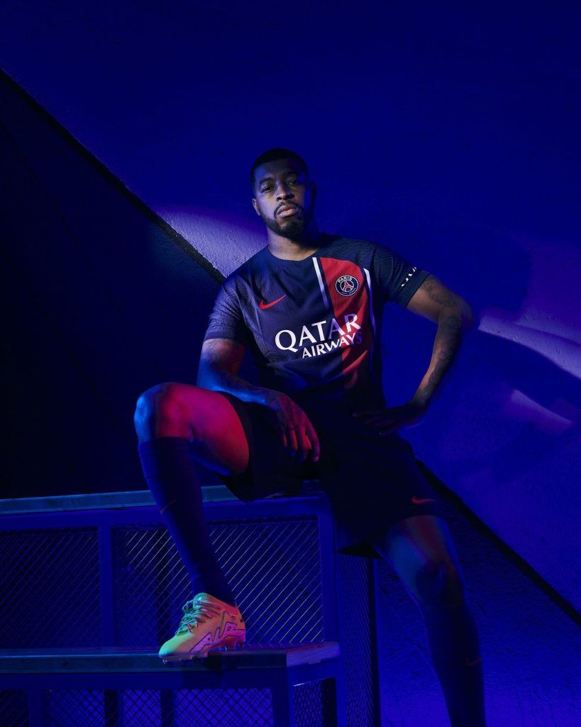 PSG kits 2023-2024 as French Ligue 1 champions unveil new away jersey with  updated home shirt