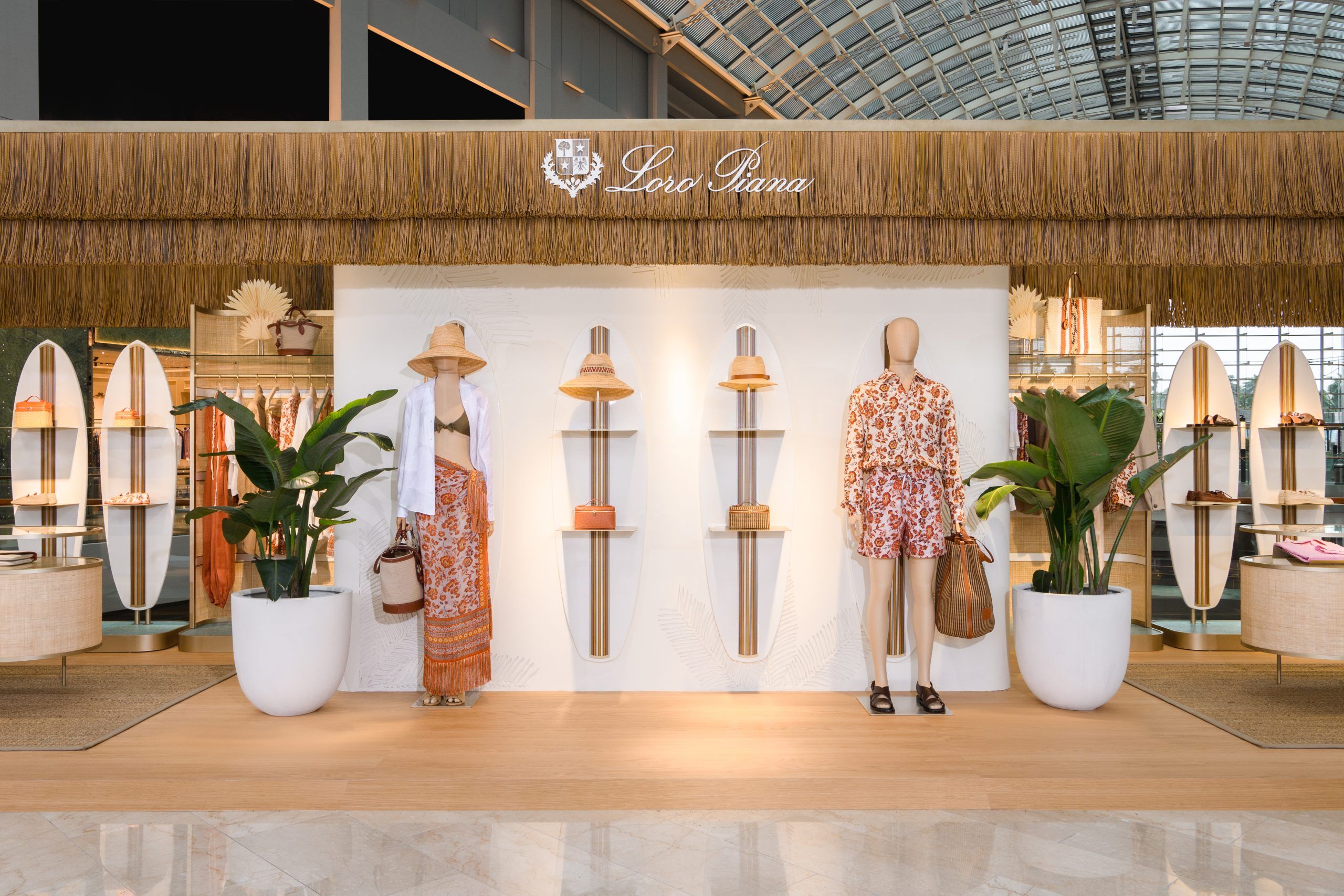 Loro Piana Hosts A Summer Resort Pop-Up At Marina Bay Sands